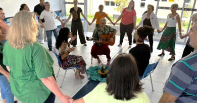 Instituto Santa Luzia recebe projeto de Dança Circular