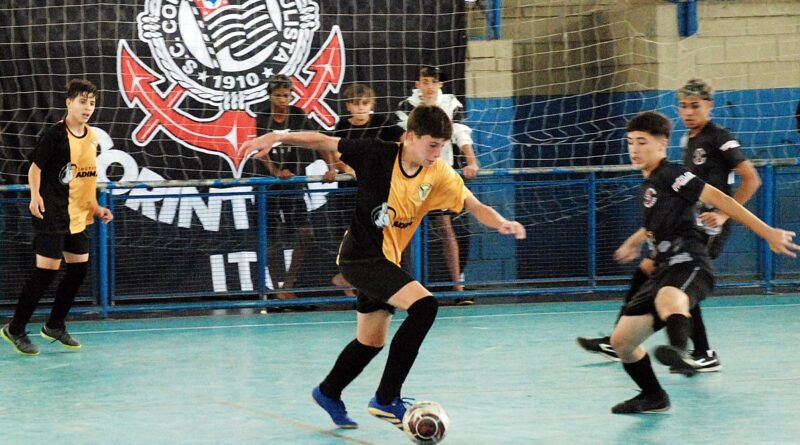 Torneio de Futsal Menores marca comemorações aos 416 anos de Itu