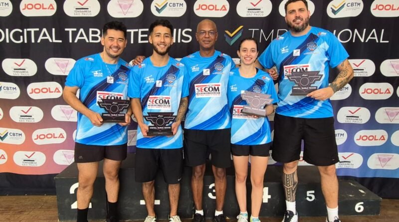 Mesatenistas de Itu conquistam dois títulos na Liga Digital Table Tennis