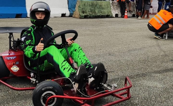 Jovem piloto de Itu se destaca em competição nacional de drift