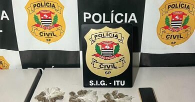 Polícia Civil de Itu prende casal suspeito de tráfico de drogas