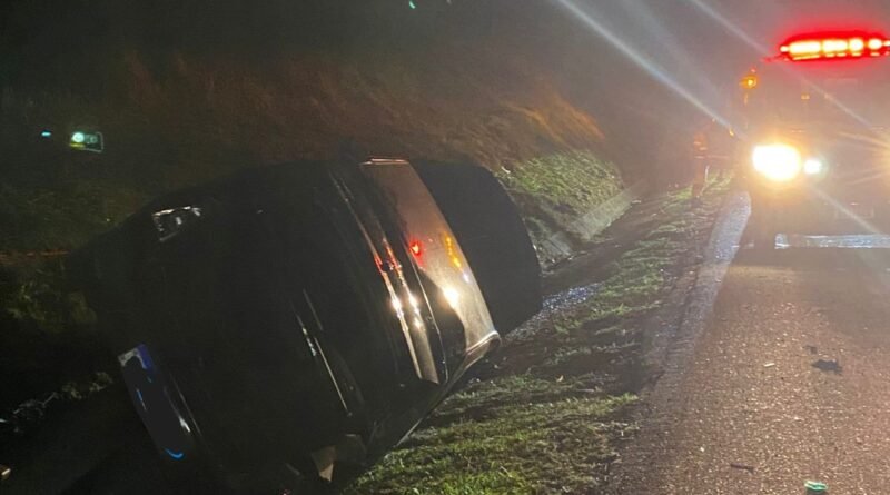 Itu registra dois acidentes na Rodovia SP-75 em dias consecutivos