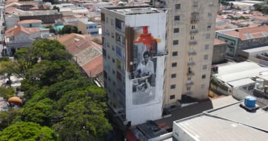 Mural do Instituto Kobra homenageia Almeida Júnior no Centro Histórico de Itu Mural do Instituto Kobra homenageia Almeida Júnior no Centro Histórico de Itu
