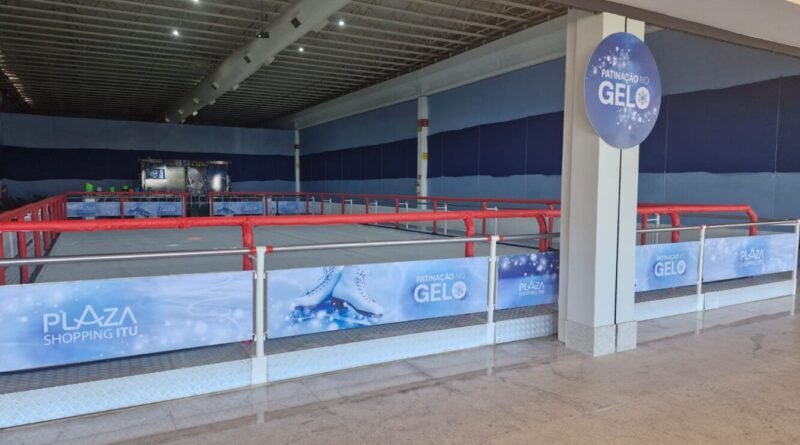 Plaza Shopping Itu inaugura pista de patinação no gelo